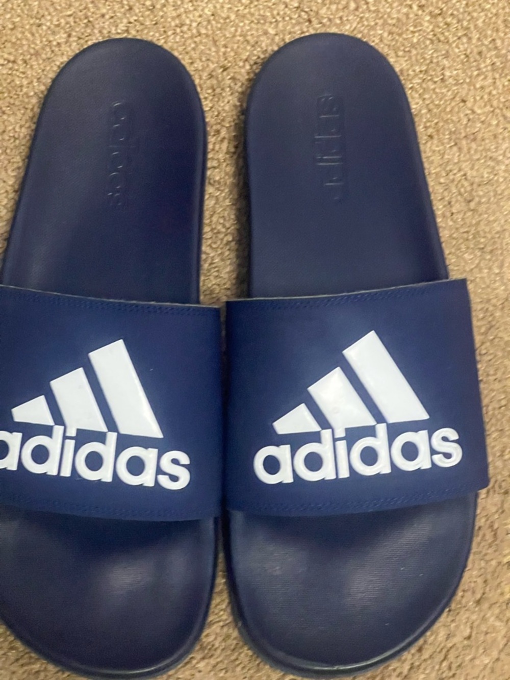 Adidas slides sz 12